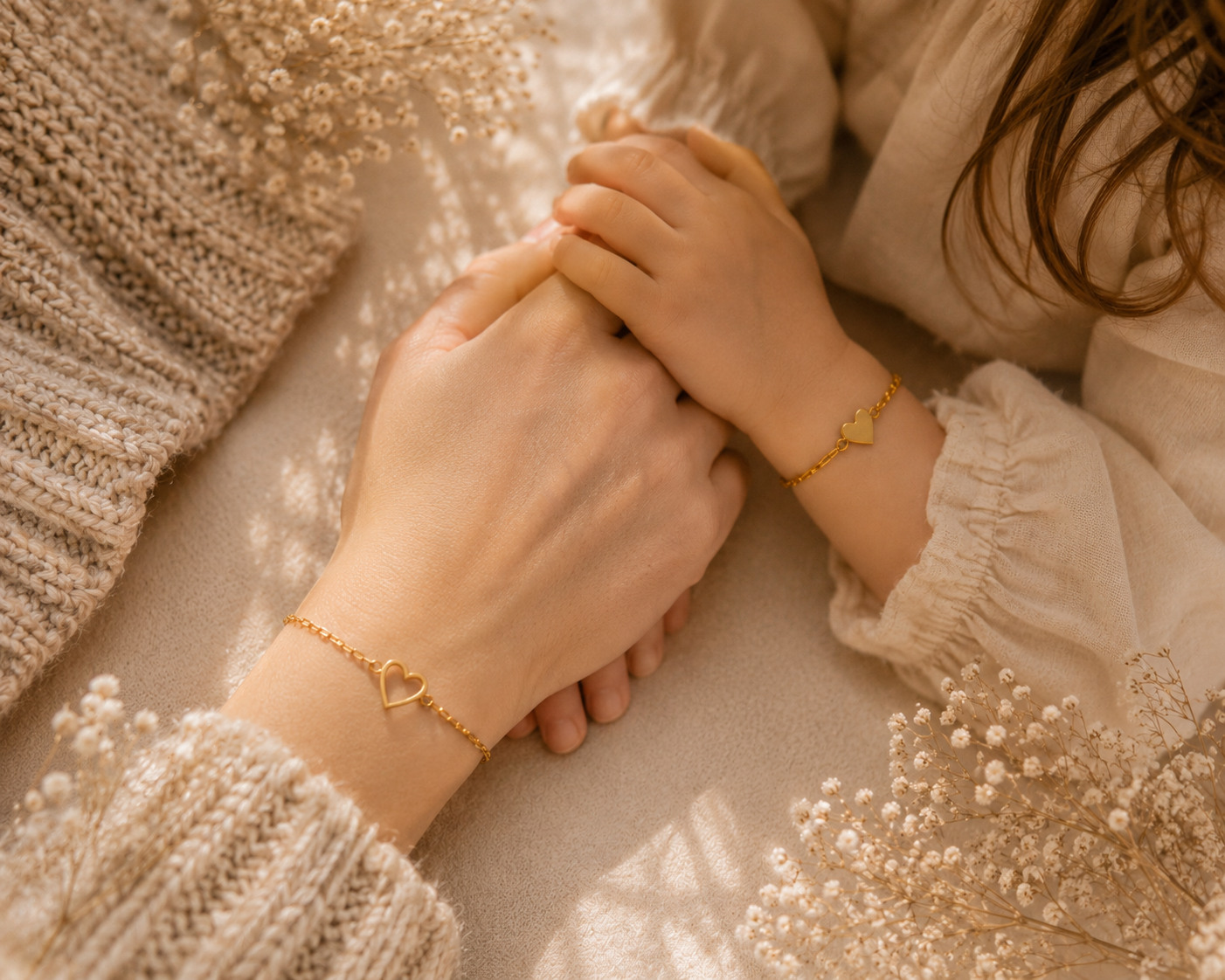 Connected Forever – Mom & Mini Armband Set ♡