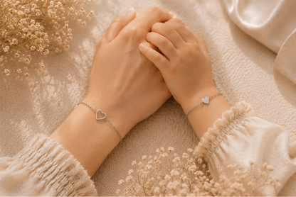 Connected Forever – Mom & Mini Armband Set ♡