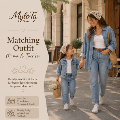 Mylo’Ta Häkel-Headscarf 🤍 Handmade Crochet Kopftuch für Damen, Teenager & Kinder ✨ One Size