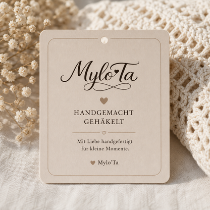 Mylo’Ta Häkel-Headscarf 🤍 Handmade Crochet Kopftuch für Damen, Teenager & Kinder ✨ One Size
